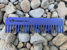 Load image into Gallery viewer, Heircomb Abbey Wide Tooth Matte Blueberry