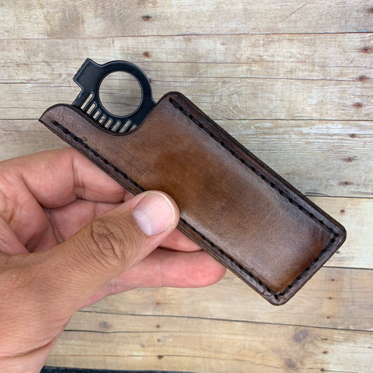 Heircomb Guardian Leather Sheath in Tan finish for Executor Comb